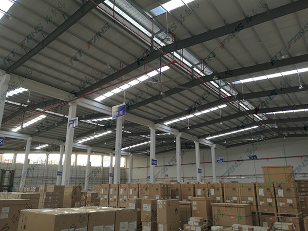 物流倉儲(chǔ)通風(fēng)降溫方案