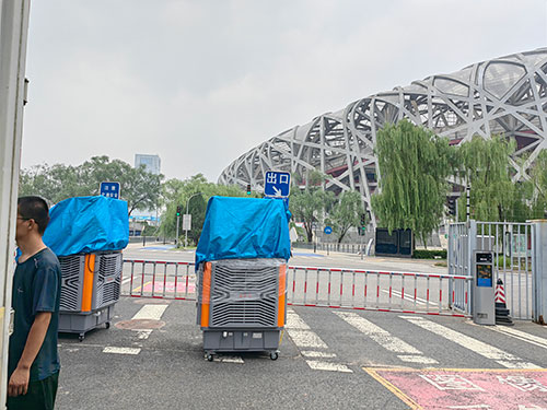 酷暑退散！景區(qū)移動(dòng)冷風(fēng)機(jī)為您撐起‘清涼保護(hù)傘’